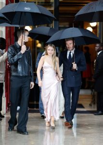 Harper is poised to follow in her fashionable parents' footsteps